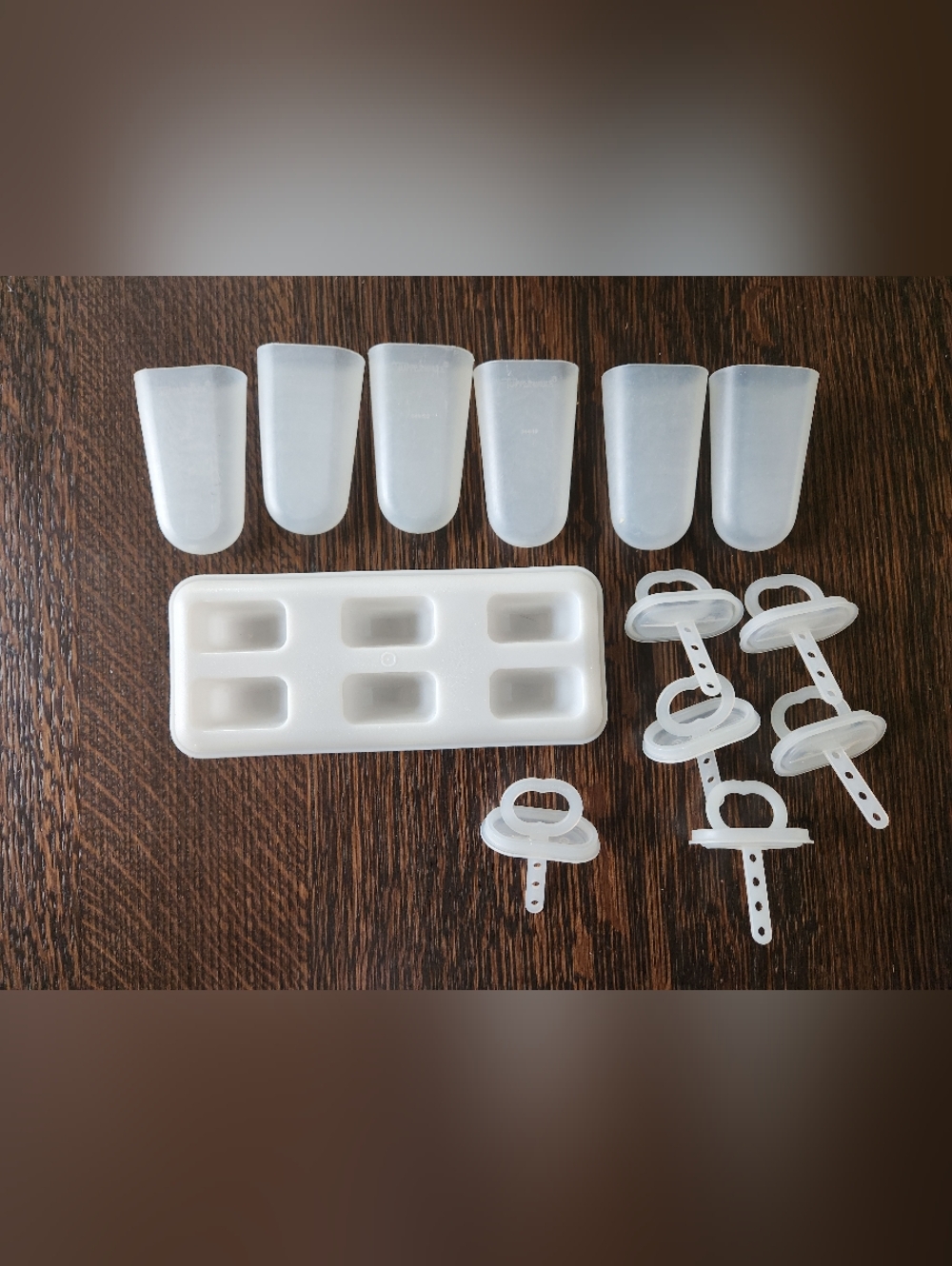 Tupperware Vintage Popsicle Set of 6 EUC $11